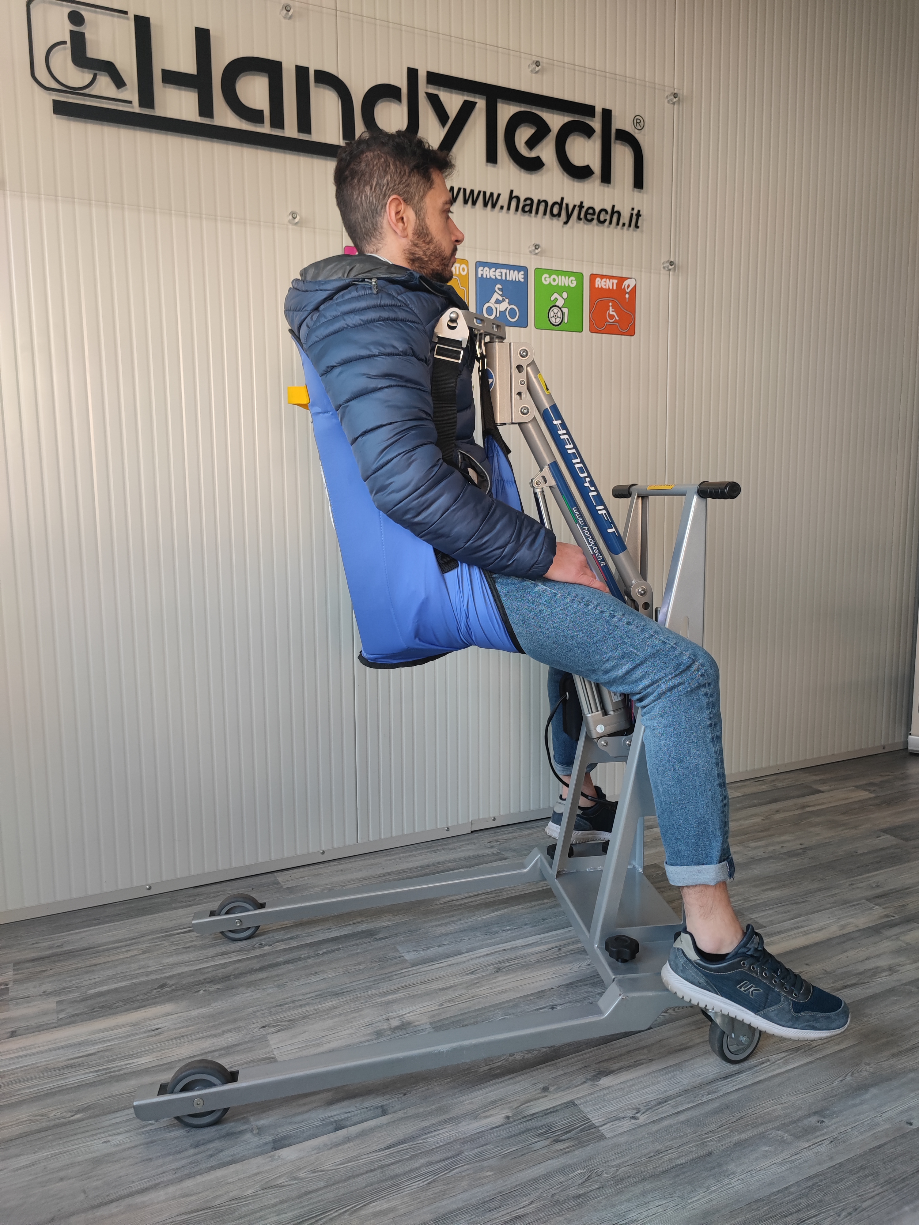 Carrello smontabile per gruetta Handylift