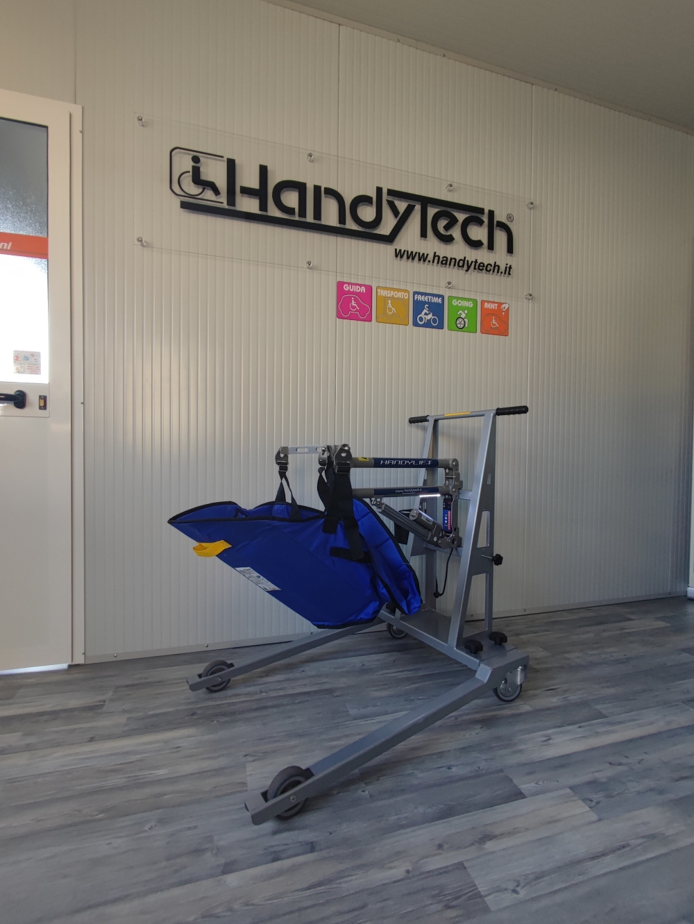 Carrello smontabile per gruetta Handylift