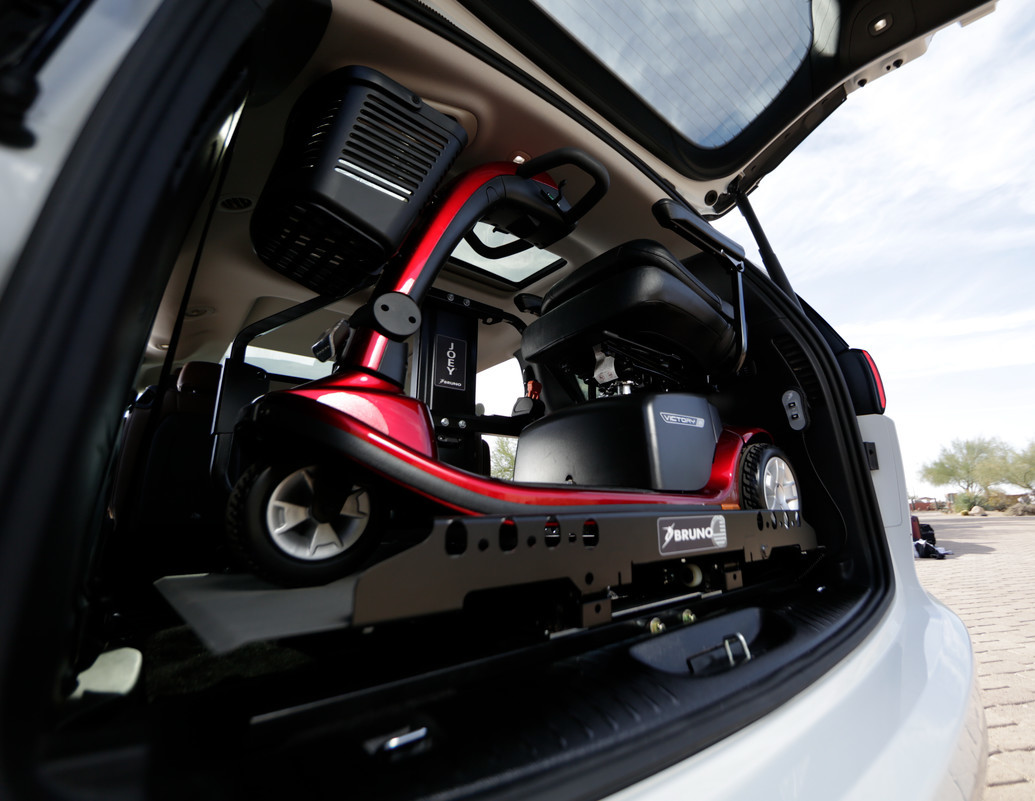 Piattaforma di carico per bagagliaio