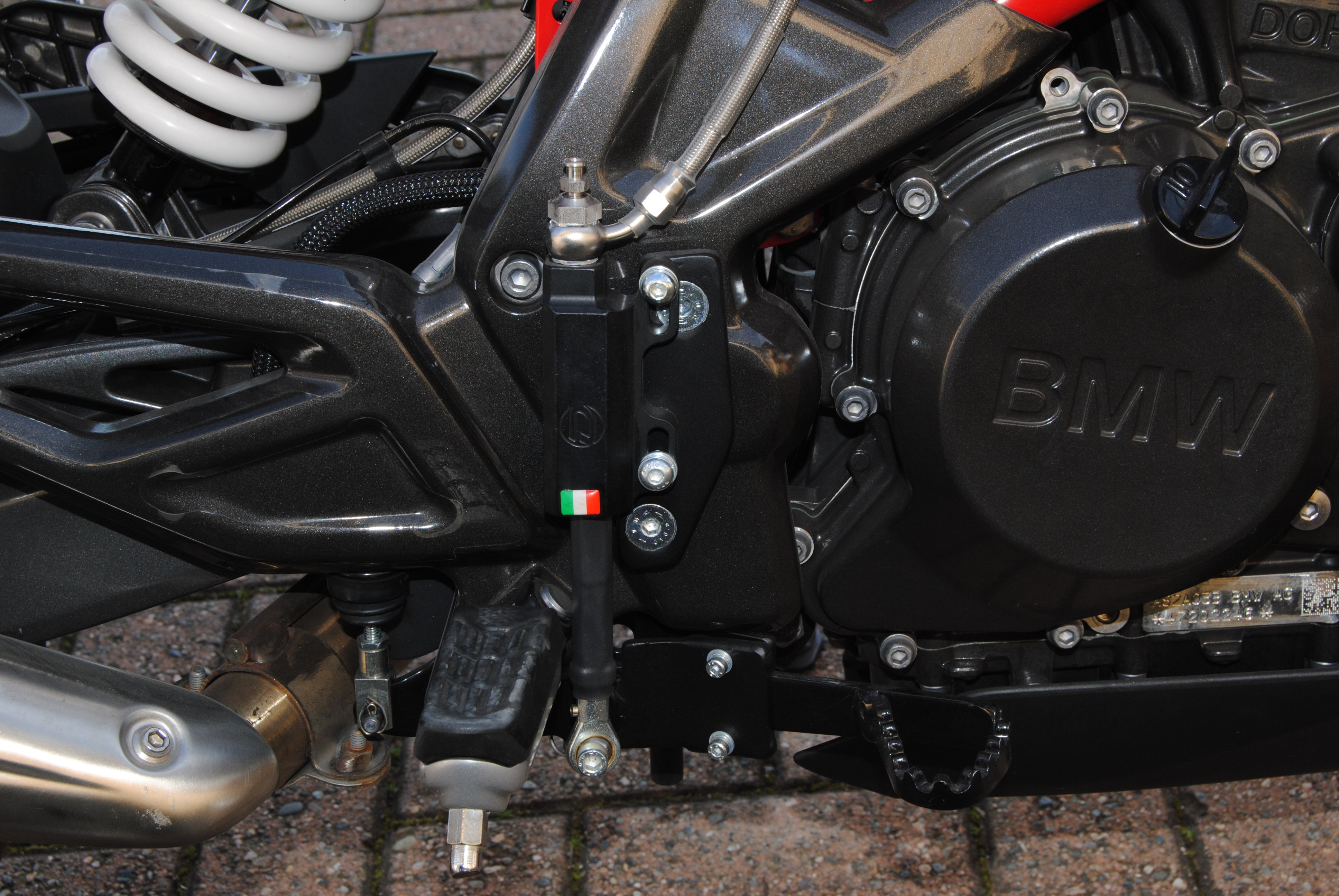 Freno posteriore a pollice