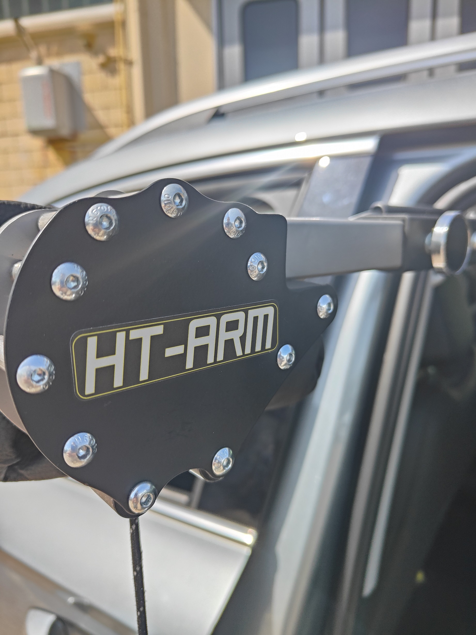 Verricello solleva carrozzina